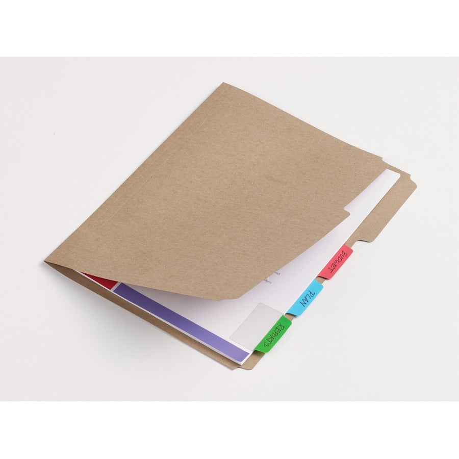Avery® 2’’ Multi-use Ultra Tabs: 48-Pack Red Clear Blue & Green Tabs - Index Accessories Page Markers
