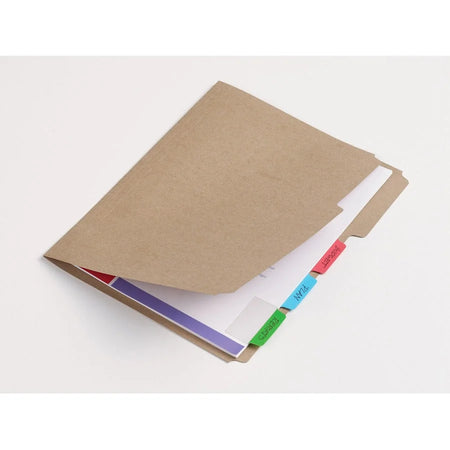 Avery® 2’’ Multi-use Ultra Tabs: 48-Pack Red Clear Blue & Green Tabs - Index Accessories Page Markers