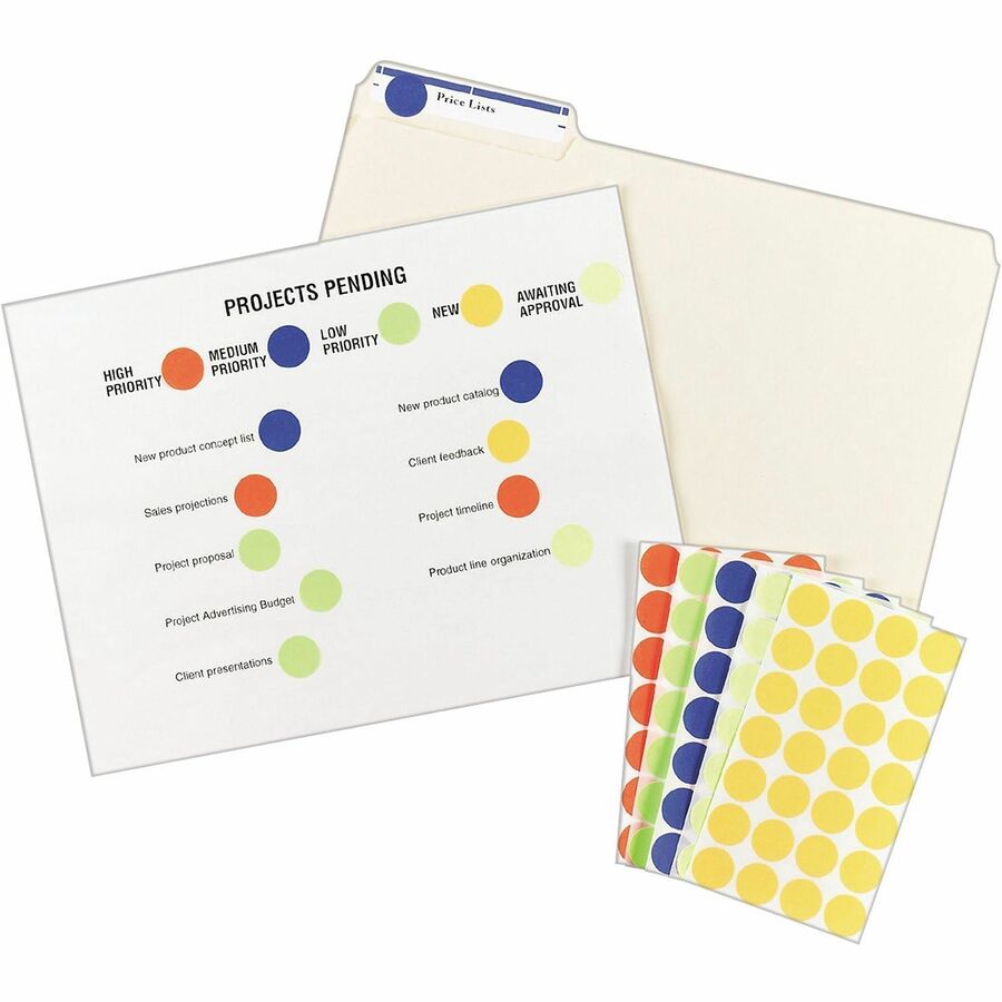 Avery&reg; 3/4" Round Removable Color Coding Labels - Alternate-Image4