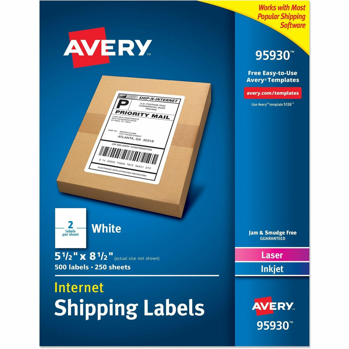 Avery® Address Label - 2000