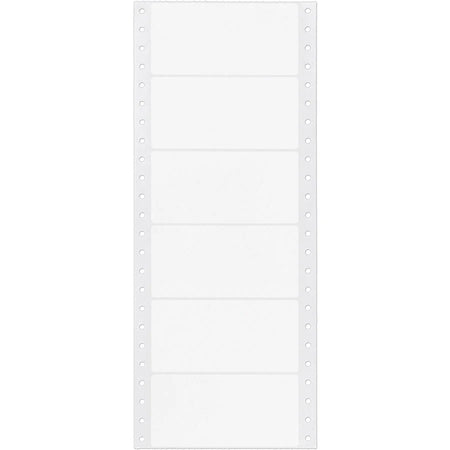 Avery® Address Labels: Stick & Stay Dot Matrix White - 1 15/16’’ x 4’’ - 5000 Labels - Multipurpose ID