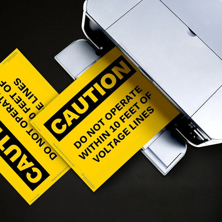Avery® Adhesive Printable Vinyl Signs - Alternate-Image3
