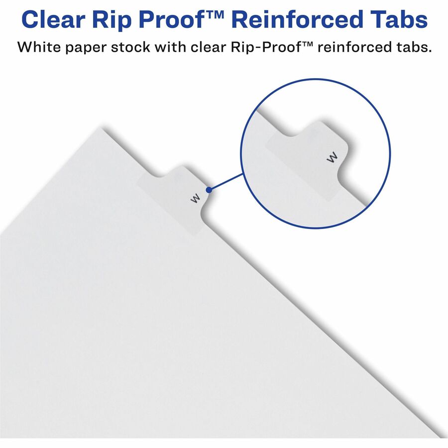 Avery&reg; Allstate-Style Individual Legal Dividers - Alternate-Image1