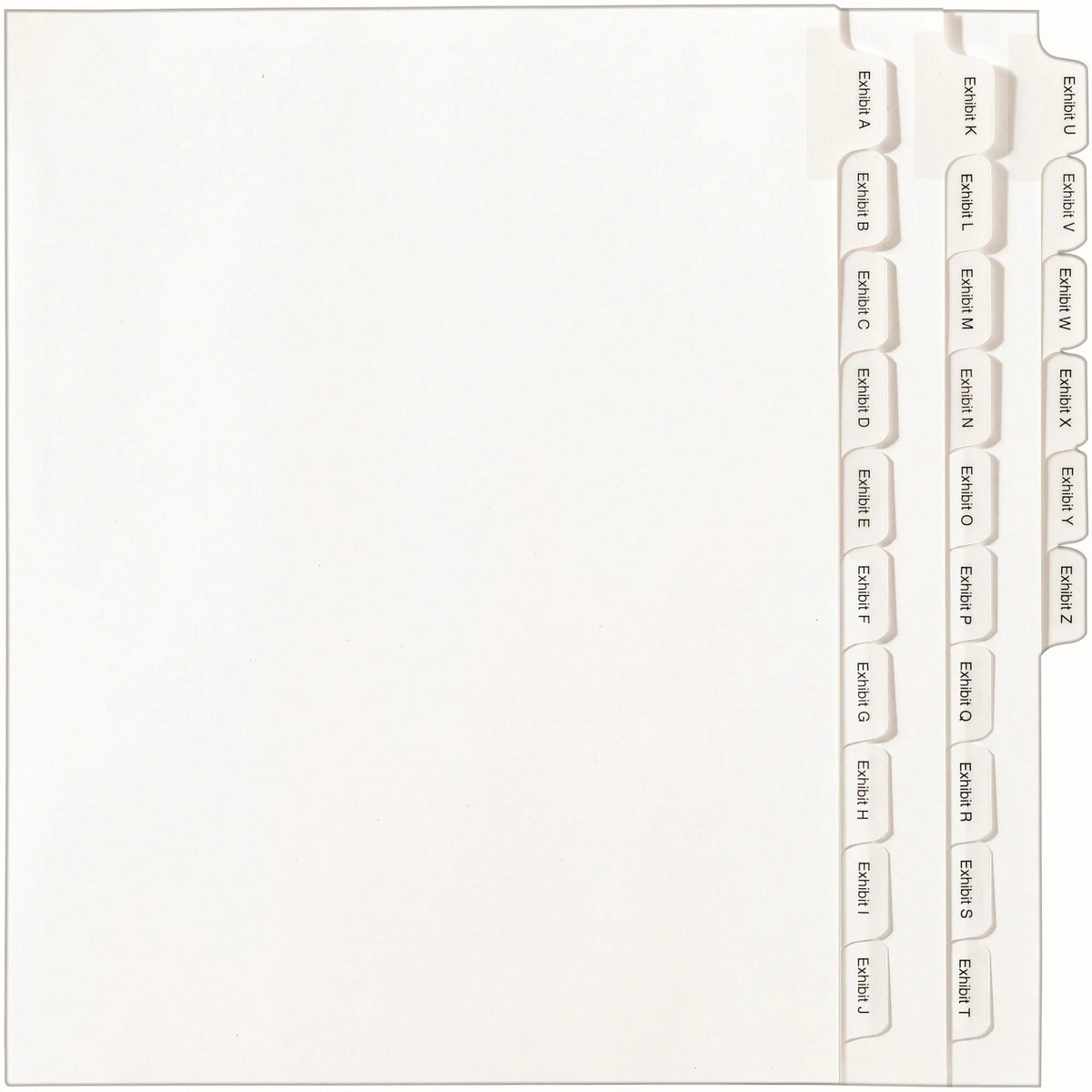 Avery® Allstate Style EXHIBIT Tab Legal Dividers - Organize Documents Efficiently - Index Divider