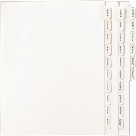 Avery® Allstate Style EXHIBIT Tab Legal Dividers - Organize Documents Efficiently - Index Divider