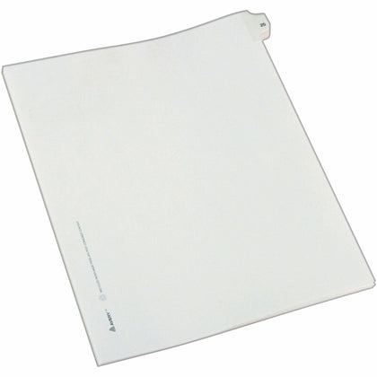 Avery® Allstate Style Legal Dividers: 25-Side Tab Set Letter Size White Tabs - Dividers