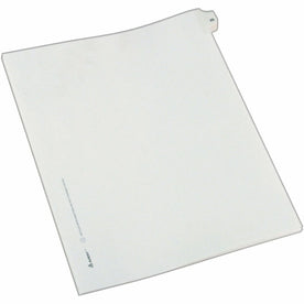 Avery® Allstate Style Legal Dividers: 25-Side Tab Set Letter Size White Tabs - Dividers