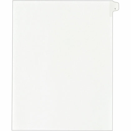 Avery® Allstate Style Legal Dividers - 25 Side Tabs - Letter Size - White Paper - 25/Pack