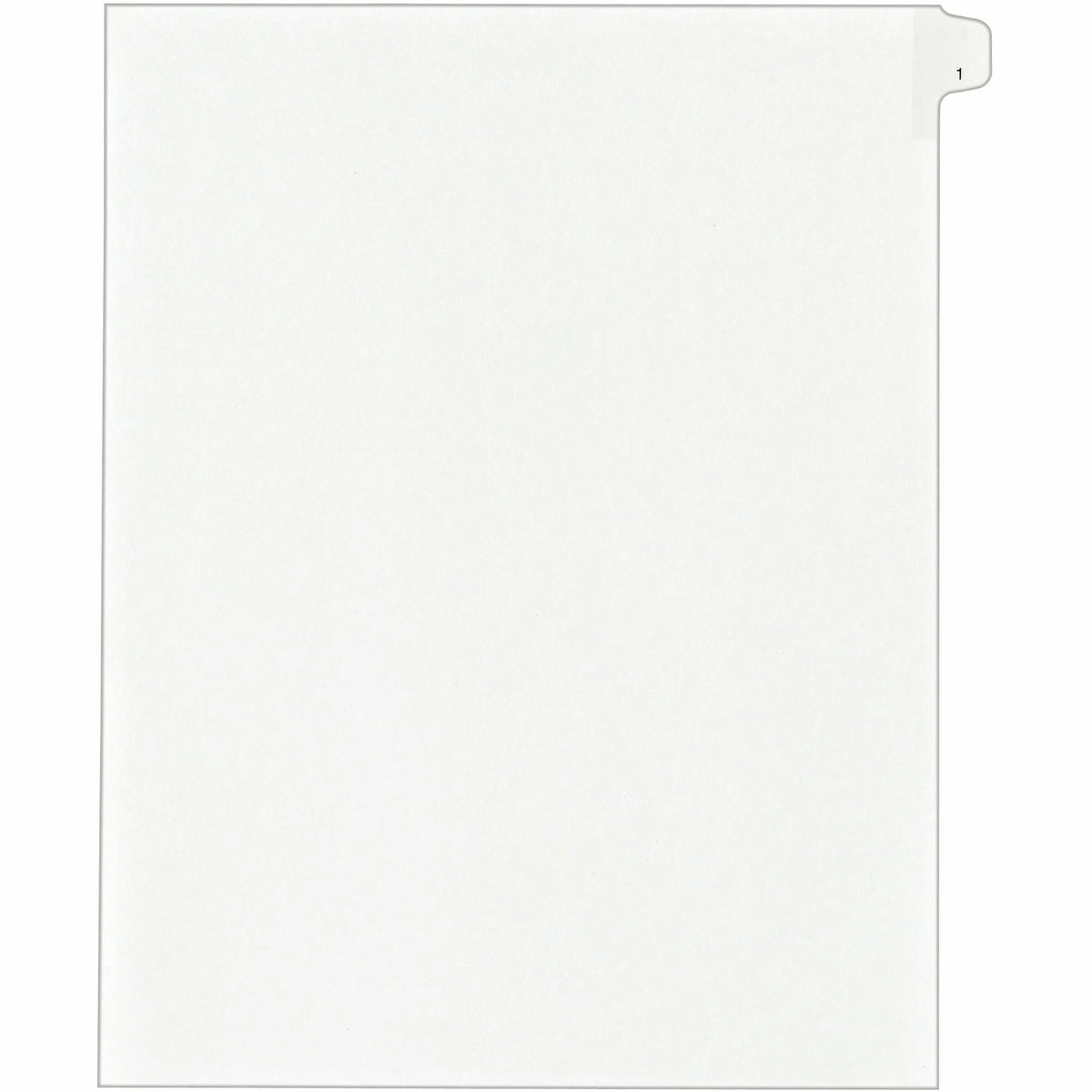 Avery® Allstate Style Legal Dividers - 25 Side Tabs - Letter Size - White Paper - 25/Pack