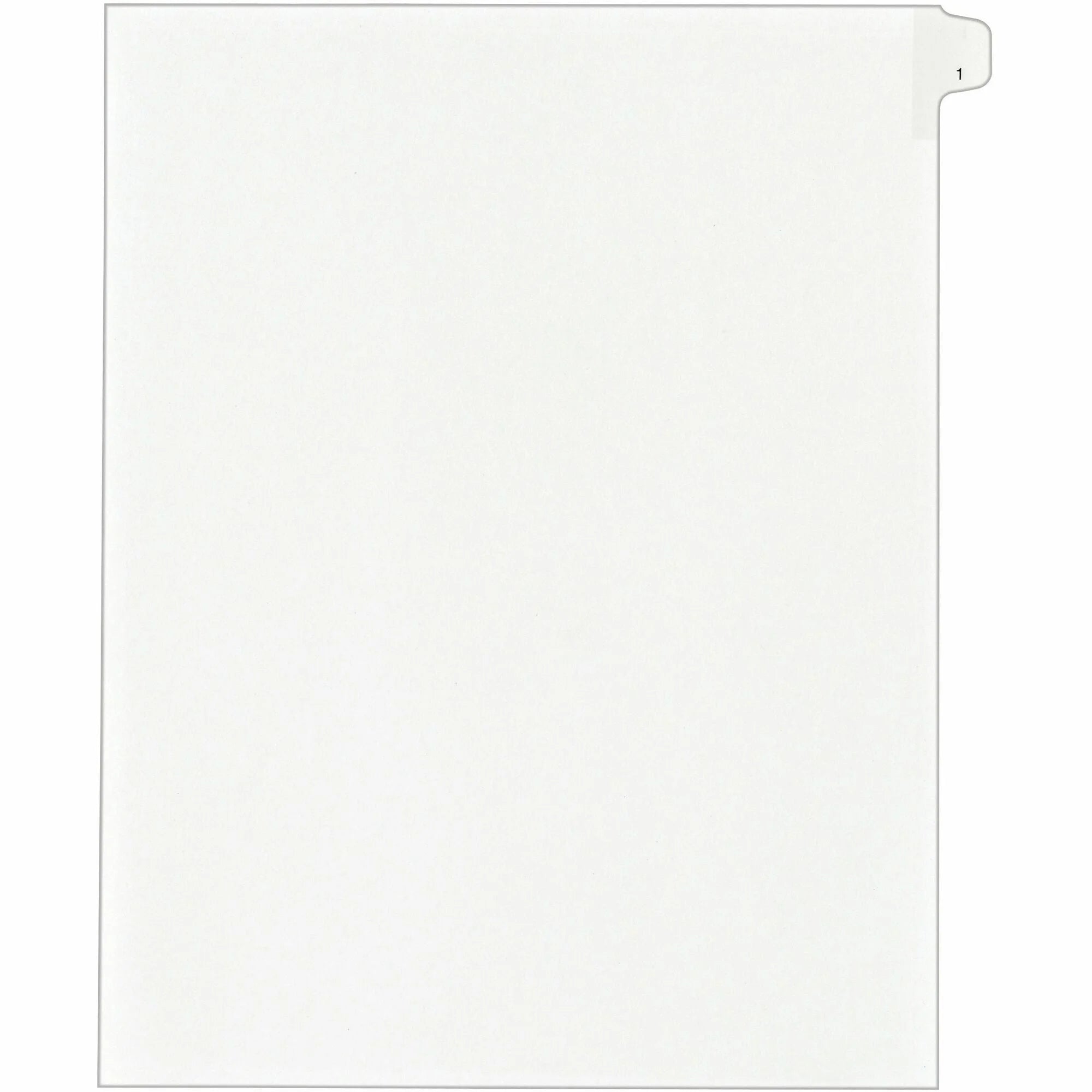 Avery® Allstate Style Legal Dividers - 25 Side Tabs - Letter Size - White Paper - 25/Pack