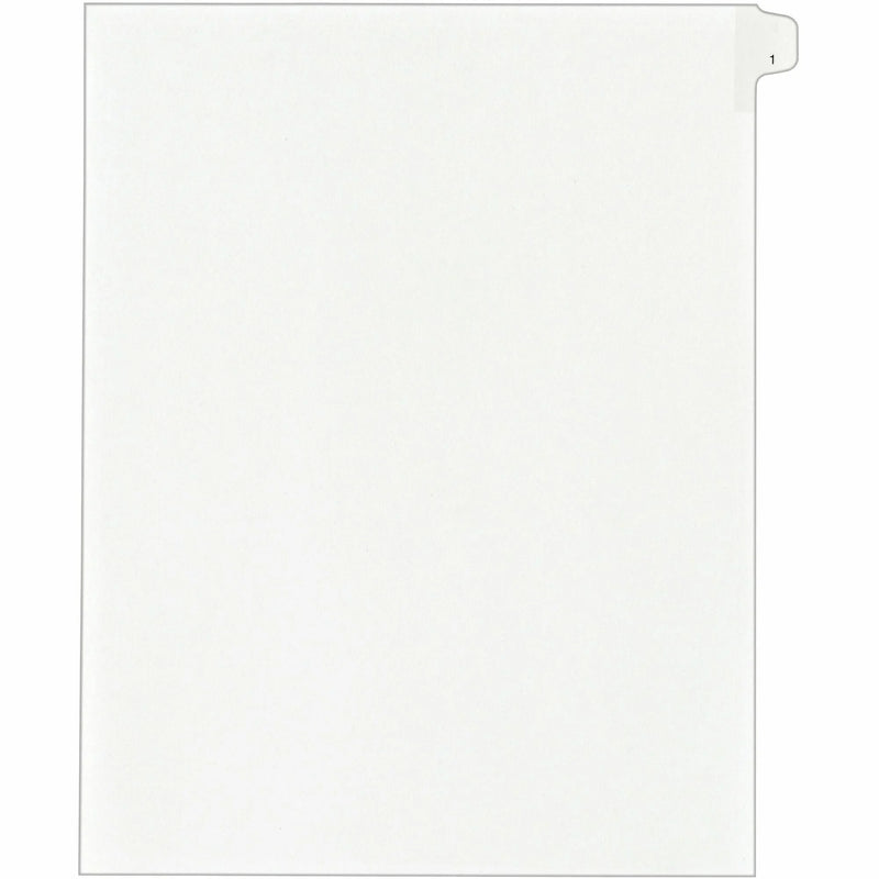 Avery® Allstate Style Legal Dividers - 25 Side Tabs - Letter Size - White Paper - 25/Pack