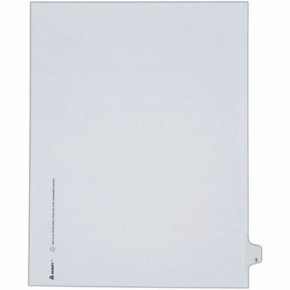 Avery® Allstate Style Legal Dividers - 25 Side Tabs - Letter Size - White Paper - 25/Pack