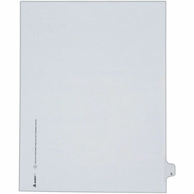 Avery® Allstate Style Legal Dividers - 25 Side Tabs - Letter Size - White Paper - 25/Pack