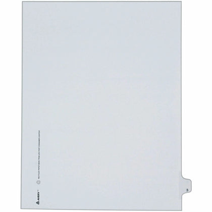 Avery® Allstate Style Legal Dividers - 25 Side Tabs - Letter Size - White Paper - 25/Pack