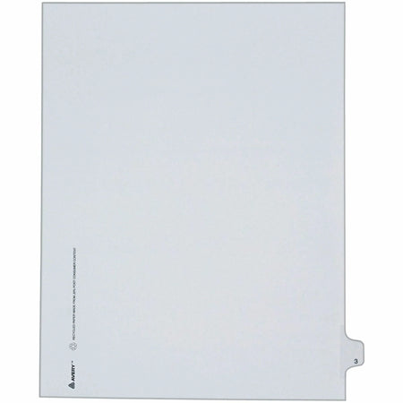 Avery® Allstate Style Legal Dividers - 25 Side Tabs - Letter Size - White Paper - 25/Pack