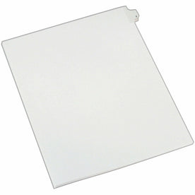 Avery® Allstate Style Legal Dividers - 25 Side Tabs - Letter Size - White Paper - 25/Pack