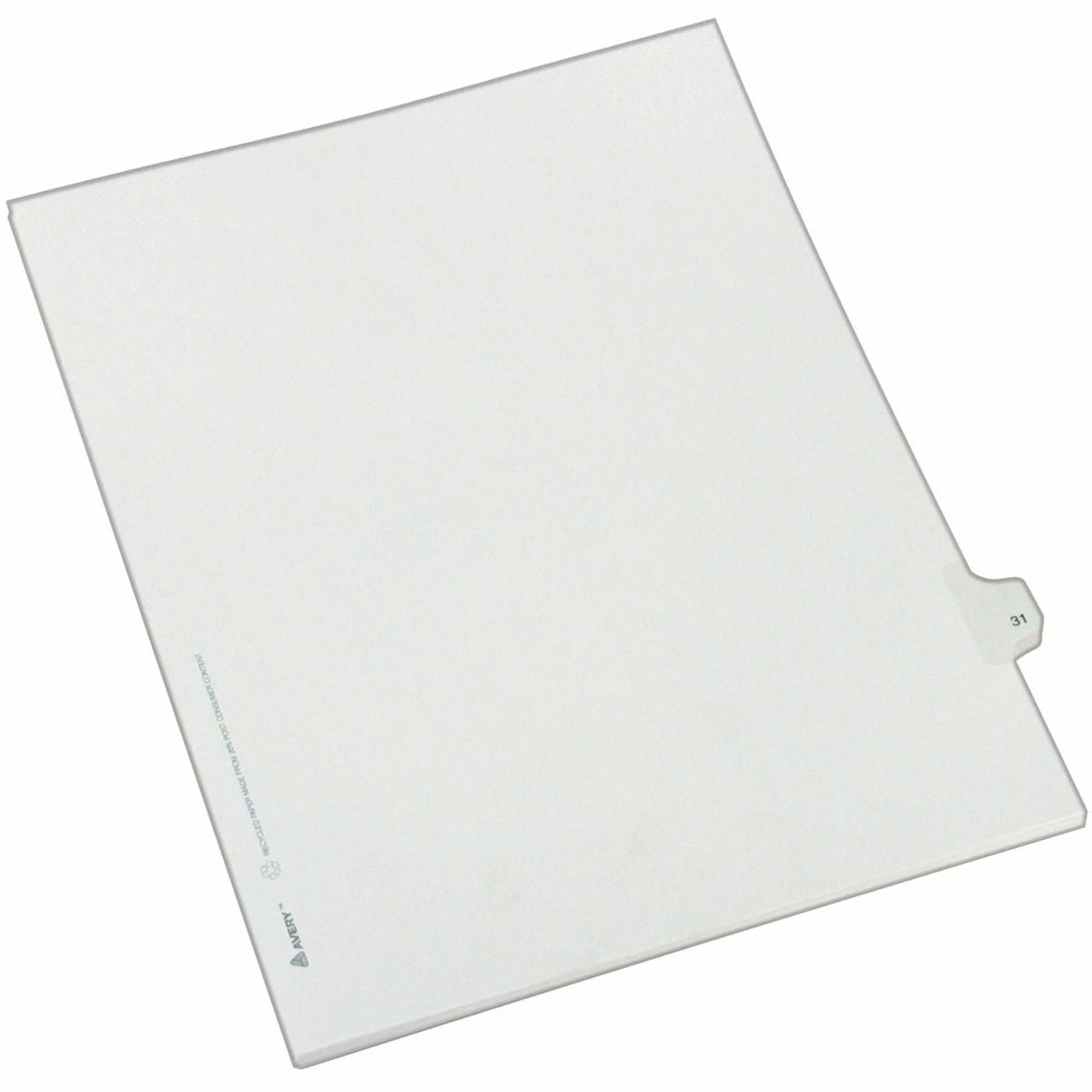 Avery® Allstate Style Legal Dividers - 25 Side Tabs - Letter Size - White - 25/Pack