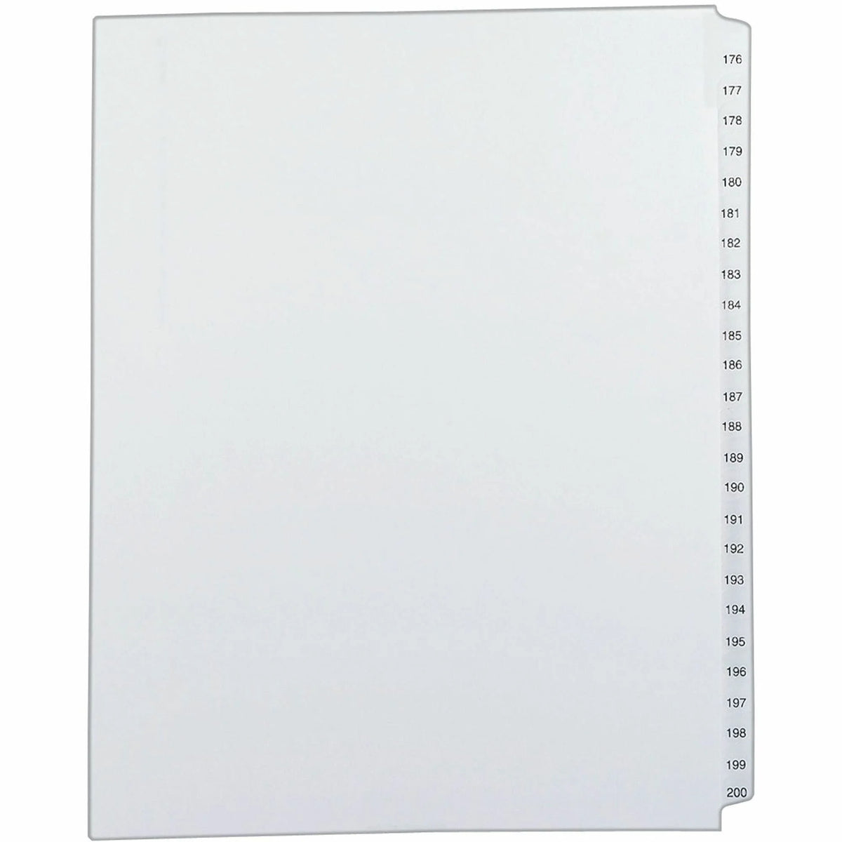Avery® Allstate Style Legal Dividers - 25 Tab Set - Letter Size - White Paper - 20% Recycled