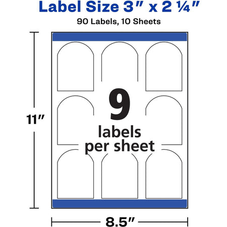 Avery&reg; Arched Labels - Sure Feed - Print-to-the-Edge - Alternate-Image5