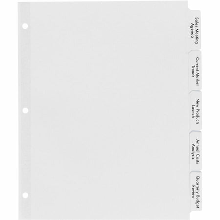 Avery® Big Tab Clear Label Index Maker Dividers - Alternate-Image8