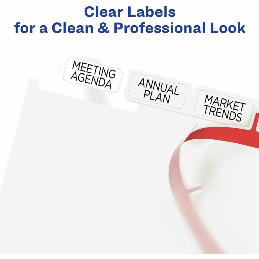 Avery® Big Tab Clear Label Index Maker Dividers - Alternate-Image3