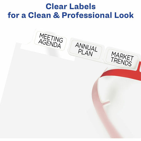 Avery® Big Tab Clear Label Index Maker Dividers - Alternate-Image3