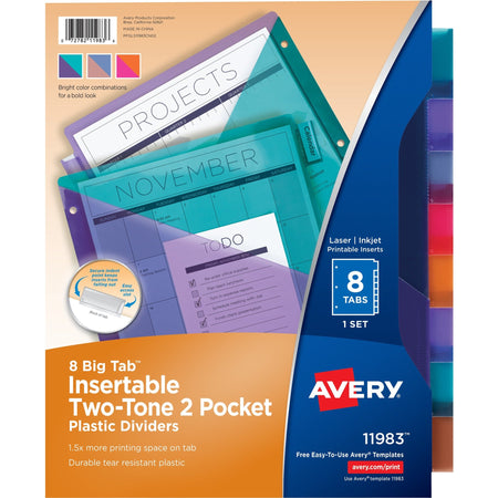 Avery® Big Tab Tab Divider - 2000