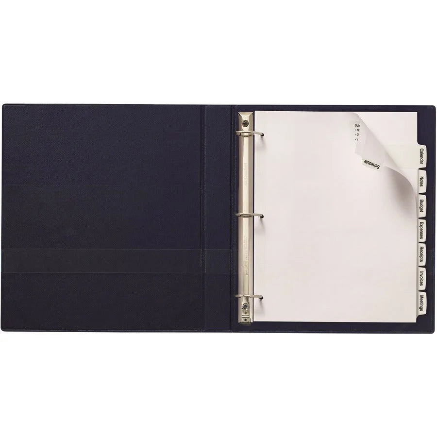 Avery® Big Tab Divider Set - 8 White Paper Dividers - 8.5’’ x 11’’ - 4 Pack - Index