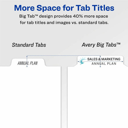 Avery® Big Tab Index Maker Index Divider - Alternate-Image6