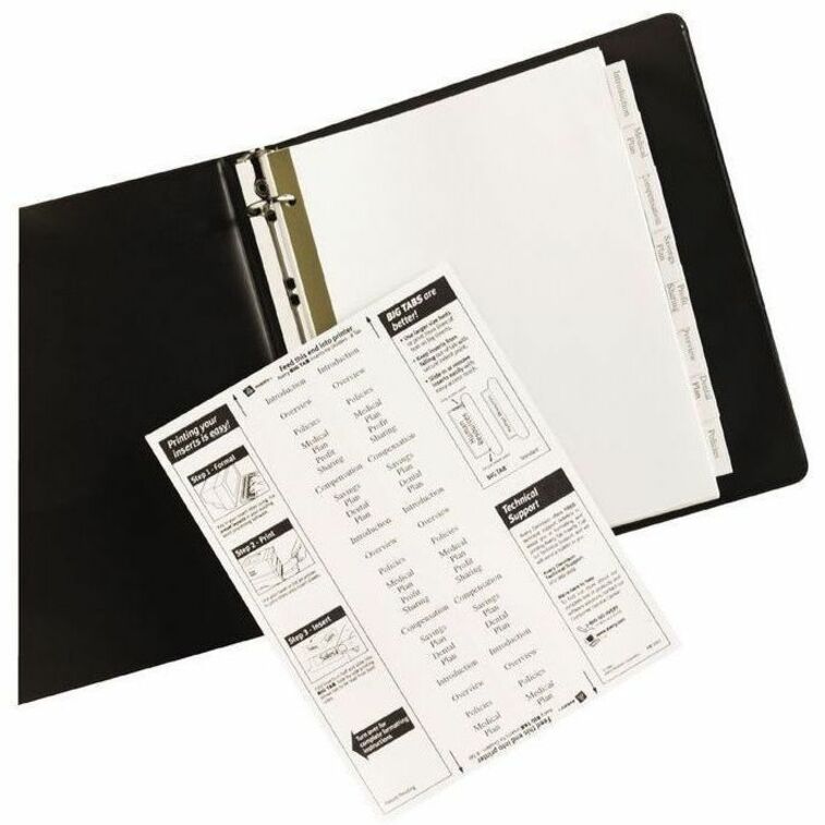 Avery Big Tab Insertable Dividers - Alternate-Image1
