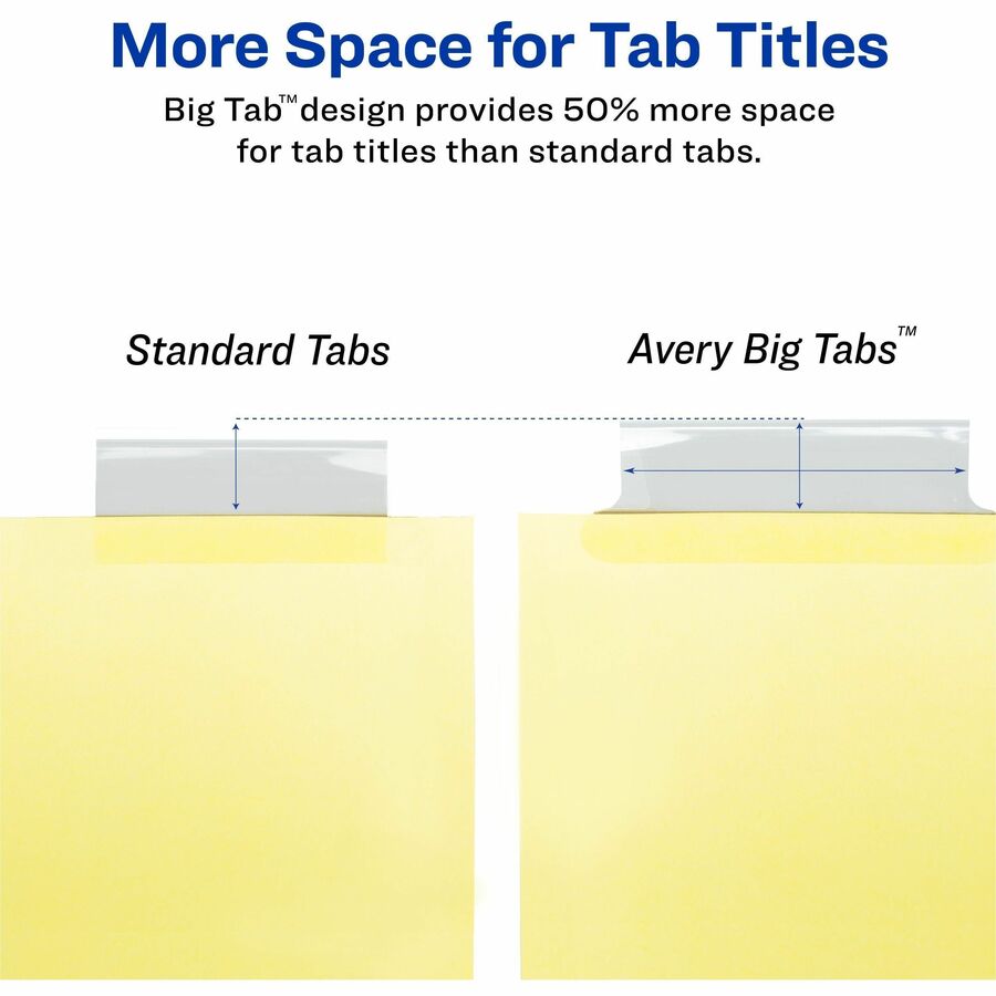 Avery® Big Tab Insertable Dividers - Alternate-Image3