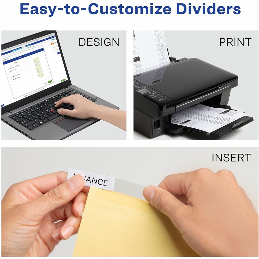 Avery® Big Tab Insertable Dividers - Alternate-Image1