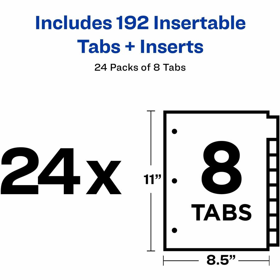Avery® Big Tab Insertable Dividers - Alternate-Image4