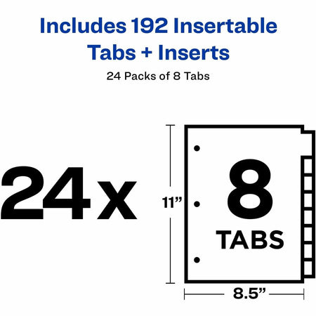 Avery® Big Tab Insertable Dividers - Alternate-Image4