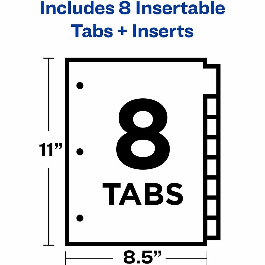 Avery® Big Tab Insertable Dividers - Reinforced Gold Edge - Alternate-Image13
