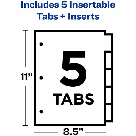 Avery® Big Tab Insertable Dividers - Reinforced Gold Edge - Alternate-Image5