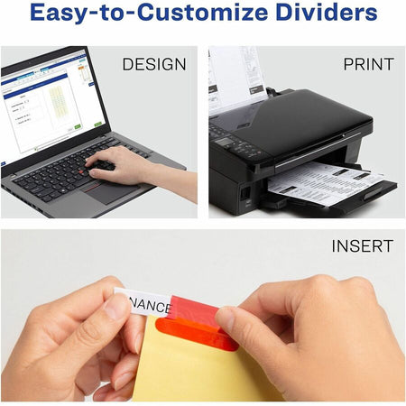 Avery® Big Tab Insertable Dividers - Reinforced Gold Edge - Alternate-Image9
