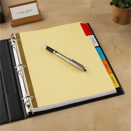 Avery® Big Tab Insertable Dividers - Reinforced Gold Edge - Alternate-Image4