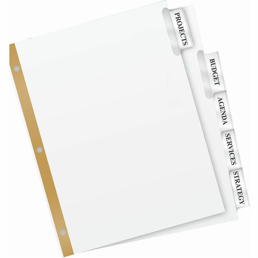 Avery® Big Tab Insertable Dividers - Reinforced Gold Edge - Alternate-Image7