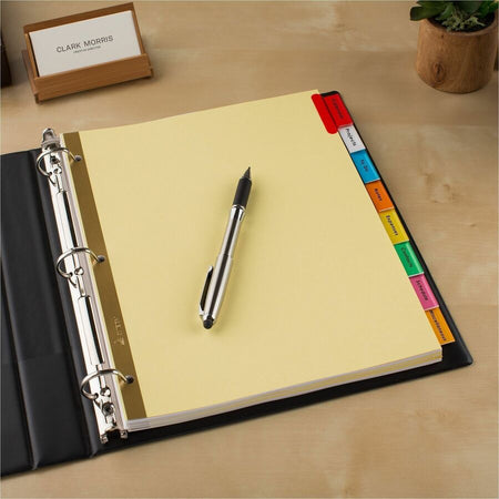 Avery® Big Tab Insertable Dividers - Reinforced Gold Edge - Alternate-Image10