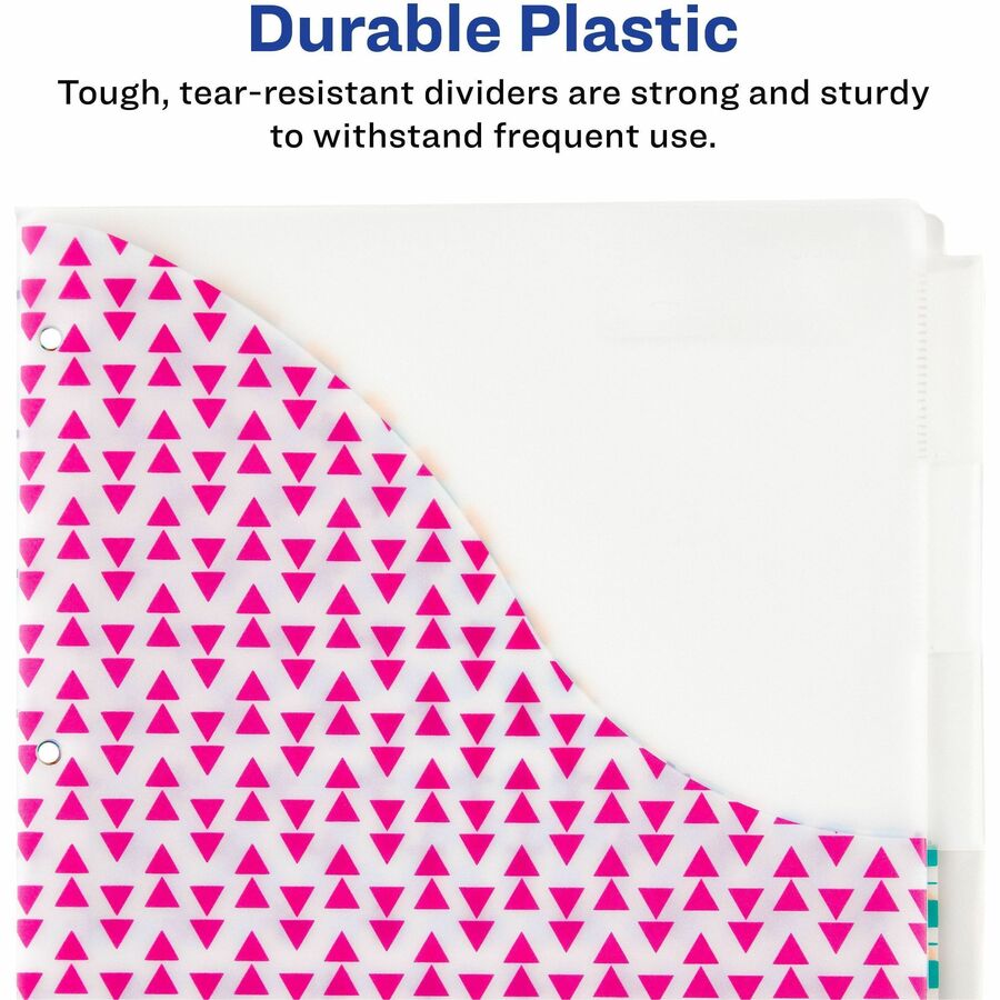 Avery® Big Tab Insertable Plastic Pocket Dividers - Alternate-Image4