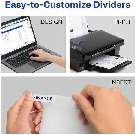 Avery® Big Tab Insertable Plastic Pocket Dividers - Alternate-Image3