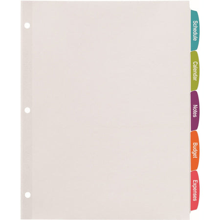 Avery&reg; Big Tab Printable Label Dividers, Easy Peel Labels, 5 Tabs - Alternate-Image5