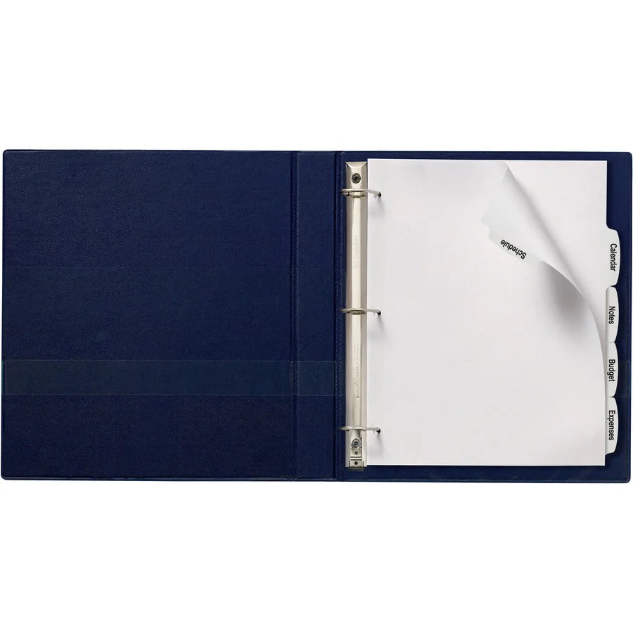 Avery® Big Tab Printable Label Dividers: Easy Peel Labels 5 Tabs - 4 Pack - Index Divider