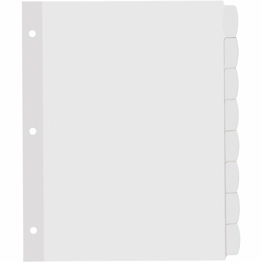 Avery® Big Tab Printable Label Dividers, Easy Peel Labels, 8 Tabs - Alternate-Image1