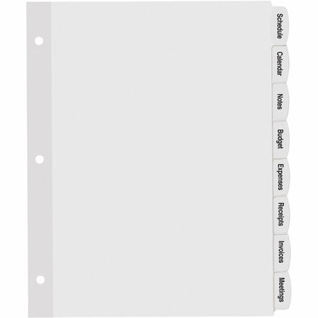 Avery® Big Tab Printable Label Dividers, Easy Peel Labels, 8 Tabs - Alternate-Image2