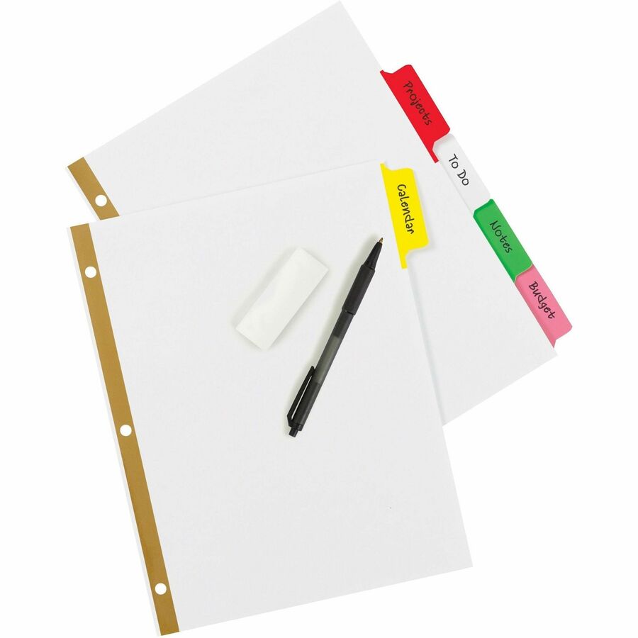 Avery® Big Tab Write & Erase 5-Tab Dividers (23076) - Alternate-Image1