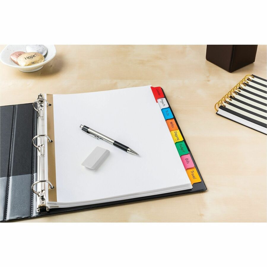 Avery® Big Tab Write & Erase 8-Tab Dividers (23079) - Alternate-Image10