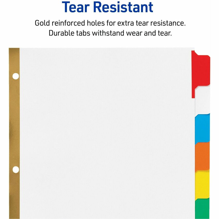 Avery® Big Tab Write & Erase 8-Tab Dividers (23079) - Alternate-Image4