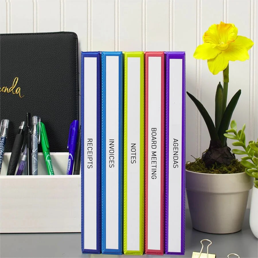 Avery® Binder Spine Inserts for 1/2’’ Binders - 80 - Bright White Card Stock - Inserts/Labels
